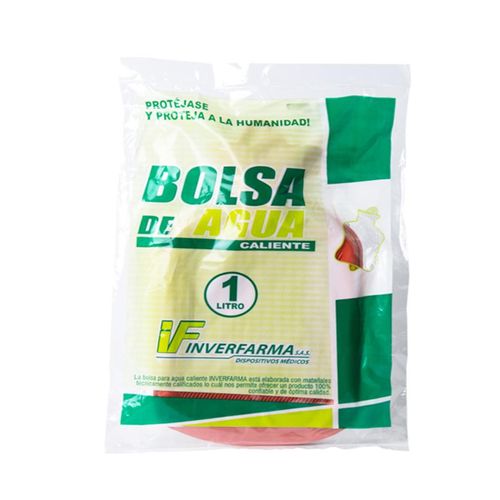 Bolsa Para Agua Caliente Sin Accesorios 1000 Ml Inverfarma