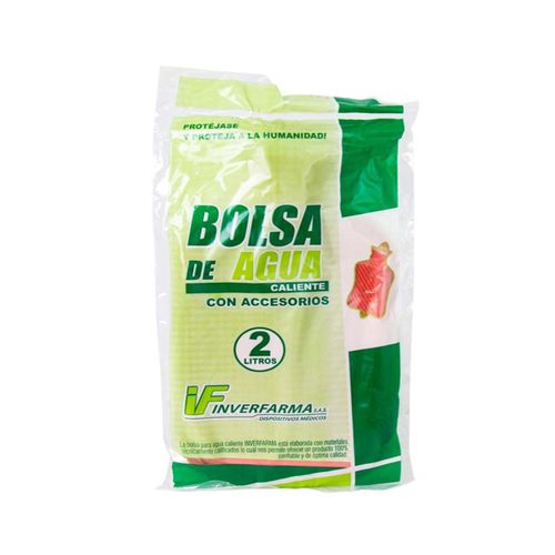 Bolsa Para Agua Caliente Con Accesorios 2000 Ml Inverfarma