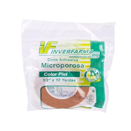 Microporosa Piel 1/2X10Y Inverfarma