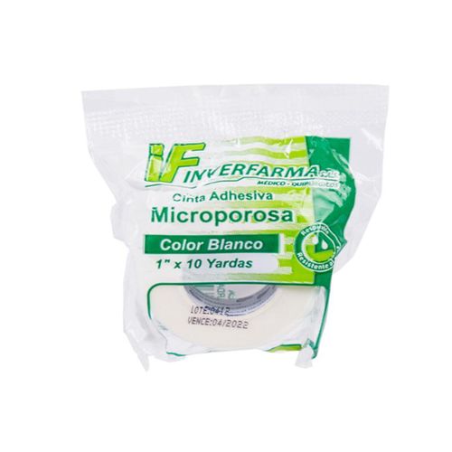 Microporosa Blanca 1X10 Yardas Inverfarma
