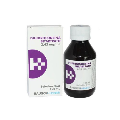 Dihidrocodeina 2.42 Mg/Ml Frasco X 120 Ml Solución Humax
