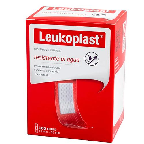 Curas Leukoplast Estandar Transparente Caja X 100 Und Bsn Medical