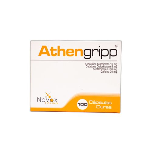Athengripp Caja X 100 Cápsulas Nevox
