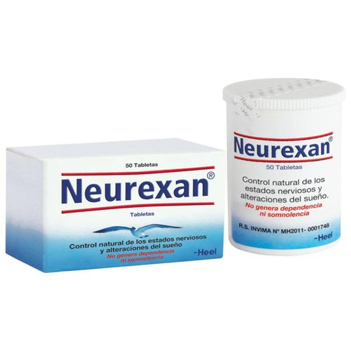 Neurexan Caja X 50 Tabletas Heel