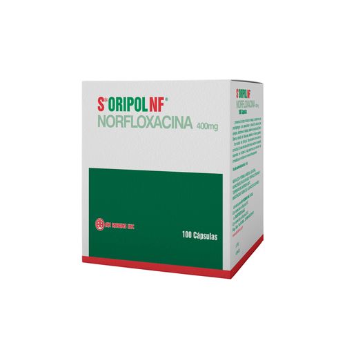 S Oripol Nf Norfloxacina 400Mg Caja X 100 Cápsulas Duras Ah Robins