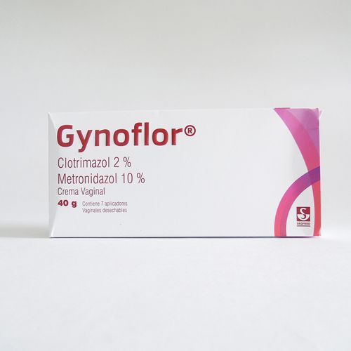 Gynoflor Clotrimazol 2% Crema Vaginal Metronidazol 10% Tubo X 40 Gr Siegfried