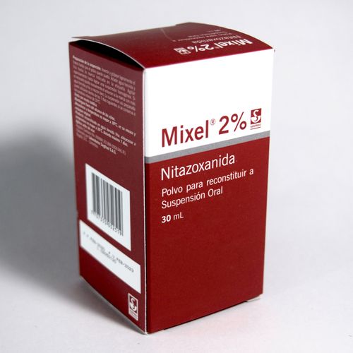 Mixel Nitazoxanida 2Ml/100 Mg Frasco X 30 Ml Suspensión Polvo Siegfried