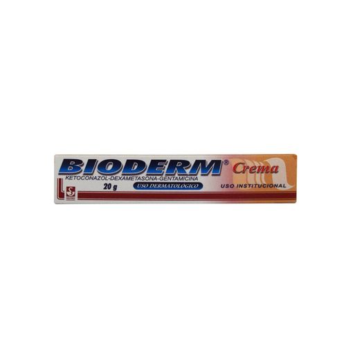 Bioderm Crema Dexametasona 0.04% Gentamicina 0.1% Ketoconazol 2% Tubo X 20 Gr Siegfried