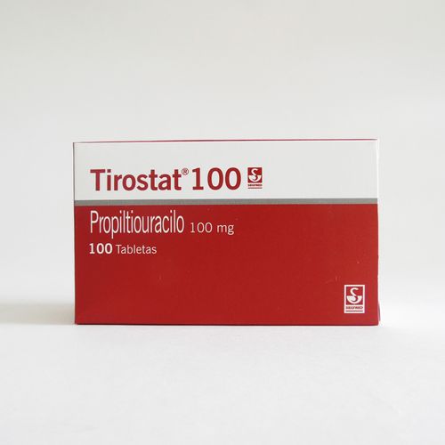 Tirostat Propiltiouracilo 100 Mg Caja X 100 Tabletas Siegfried