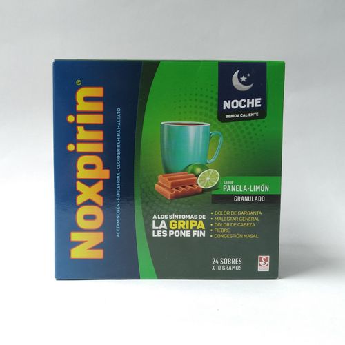 Noxpirin Caliente Noche Panela Caja X 12 Sobres Siegfried