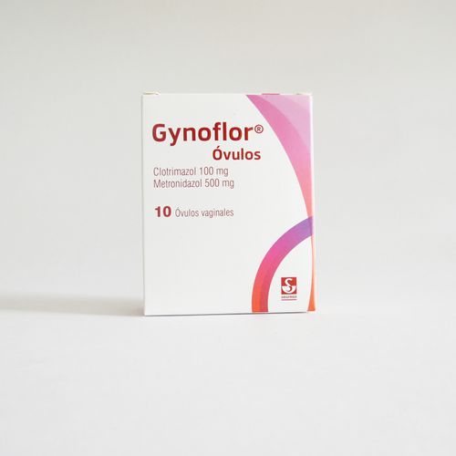Gynoflor Óvulos Vaginales Metronidazol 500 Mg Clotrimazol 100 Mg Caja X 10 Siegfried