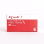 Algimide 325/15 mg 100 Tabletas Regulado