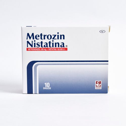Metrozin Nistatina Metronidazol Caja X 10 Óvulos Siegfried