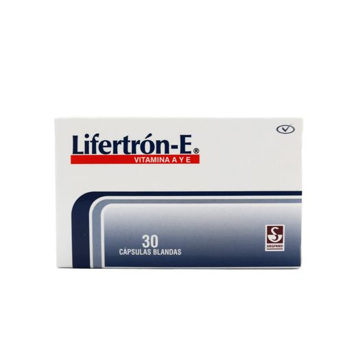 Lifertron E Vitamina Palmitato 29.41 Mg Vitamina 150 Mg Caja X 30 Cápsulas Siegfried