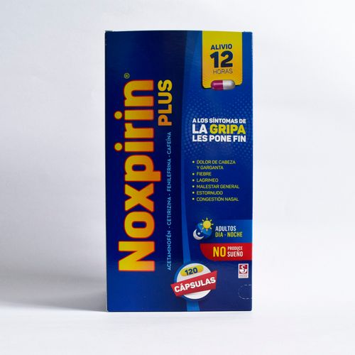 Noxpirin Plus Caja X 120 Cápsulas Siegfried