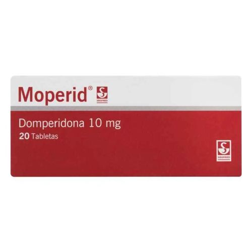 Moperid Domperidona 10 Mg Caja X 20 Tabletas Siegfried