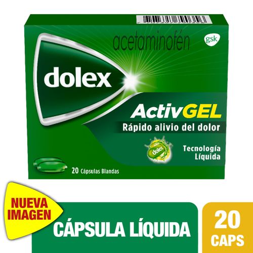 Dolex Activgel Caja X 20 Cápsulas