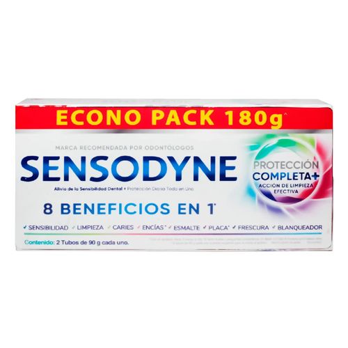 Crema Dental Sensodyne Protección Completa Econopack 180 Gr Gsk