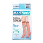 Media Medivaric Rodilla Negro Talla L