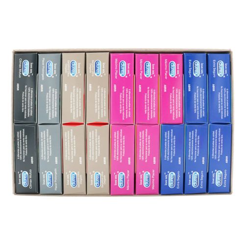 Preservativo Durex Pack Surtido 18 Caja X 3 Unidades Rb Health