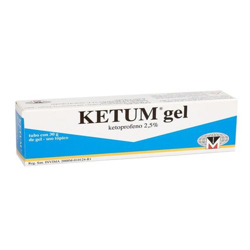 Ketum Ketoprofeno 2,5 Gr Gel Tubo X 30 Gr Menarini