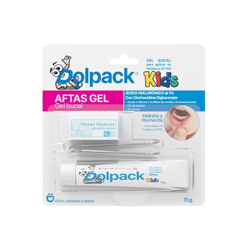 Gel Dolpack Kids Aftas Tubo X 15 Gr Oral Big Medica