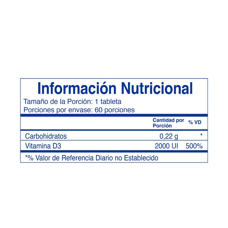 benet-vitamina-d3-2000-ui-60-tabletas-nutresa