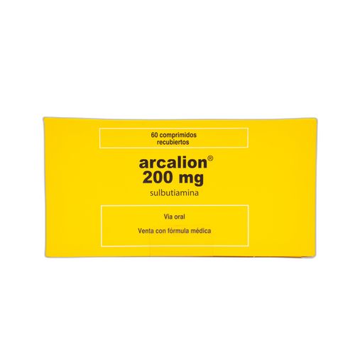 Arcalion Sulbutiamina 200 Mg Caja X 60 Comprimidos Servier