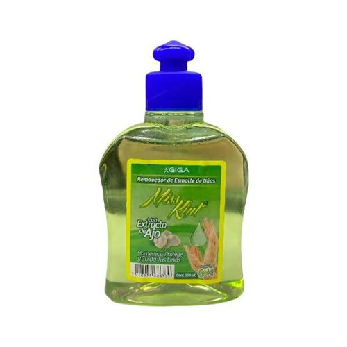 Removedor Esmalte Miss Kiut Extra Ajo Verde Frasco X 250 Ml