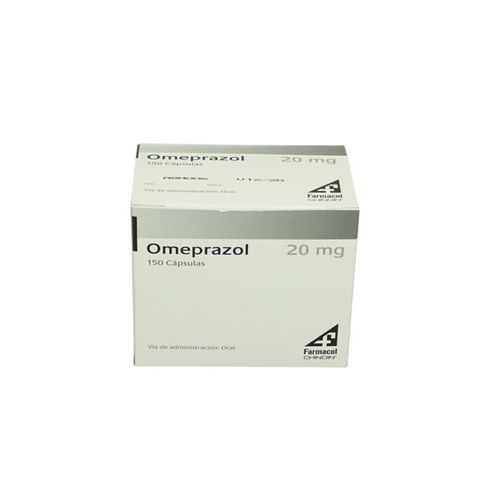 Omeprazol 20 Mg Caja X 300 Cápsulas Farmac