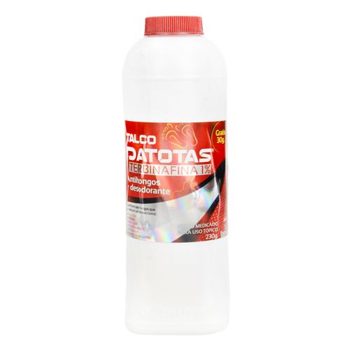 Talco Patotas Frasco X 230 Gr Polvo Quirupos