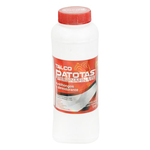Talco Patotas Frasco X 120 Gr Polvo Quirupos