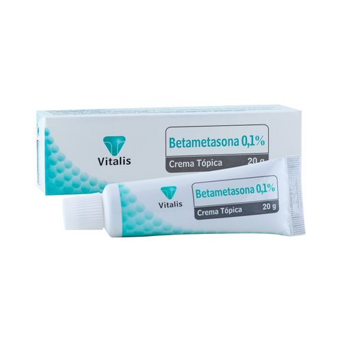 Betametasona 0.01% Tubo X 20 Gr Crema Vitalis