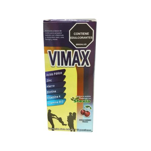 Vimax Jarabe Sabor Cereza Frasco X 240 Ml Naturalmente