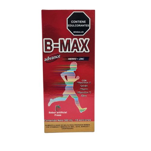 B-Max Fresa Jarabe Frasco X 360 Ml Naturalmente