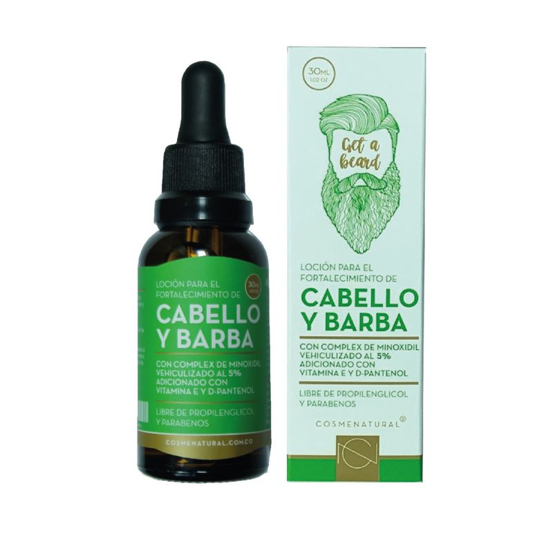 Minoxidil Cabello y Barba Loción 30 Ml