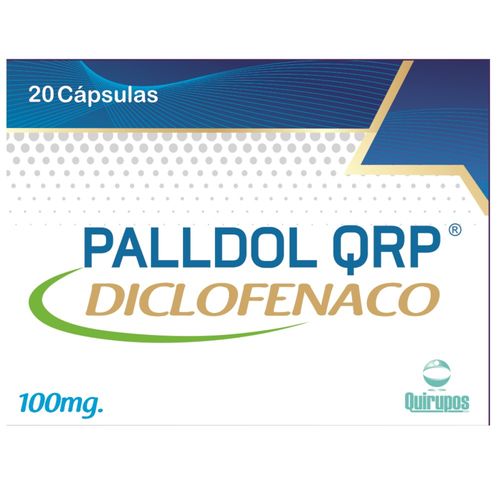 Palldol Diclofenaco Sódico Pellets 100,00 Mg Caja X 20 Cápsulas Quirupos