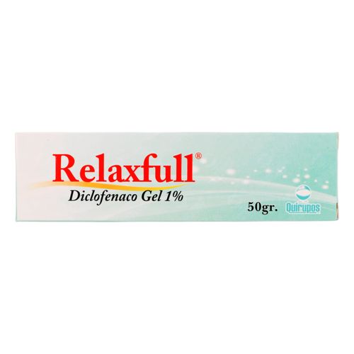 Relaxfull Diclofenaco Dietilamonio Gel Tubo X 50 Gr Emulsión Quirupos