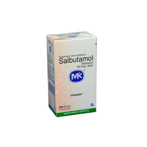 Asmepoc Salbutamol Inhalador 100 Mcg 200 Dosis Suspensión Ophalac
