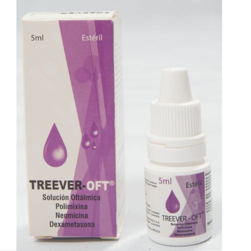 Treever-Oft Solución Oftálmica Frasco X 5 Ml Quirupos