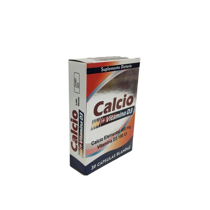 calcio-400---vitamina-d3-caja-x-30-capsulas-naturalmente
