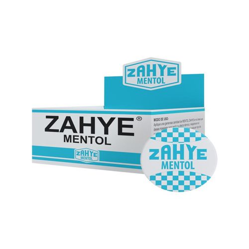 Mentol Zahye 5 Gramos Caja X 12 Latas Peña