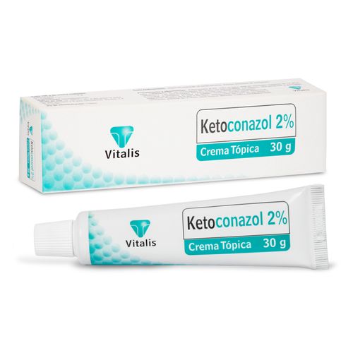 Ketoconazol 2% Tubo X 30 Gr Crema Vitalis