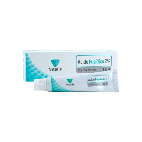 Ácido Fusídico 2% Crematubo X 15 Gr Vitalis