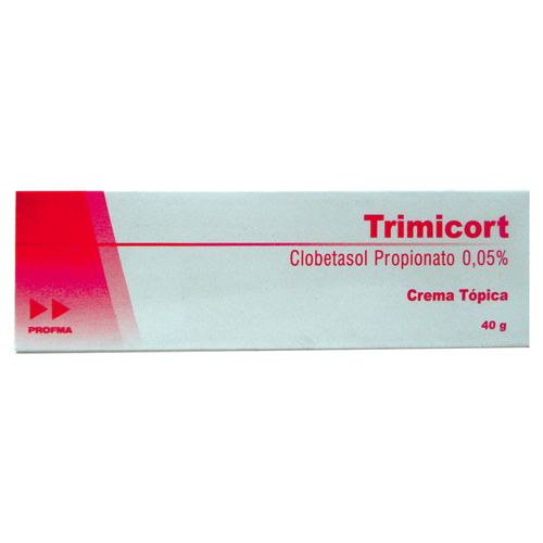 Trimicort Clobetazol Propionato 0.05 Gr Ünguento Tópico 0.05% Tubo X 40 Gr Profma