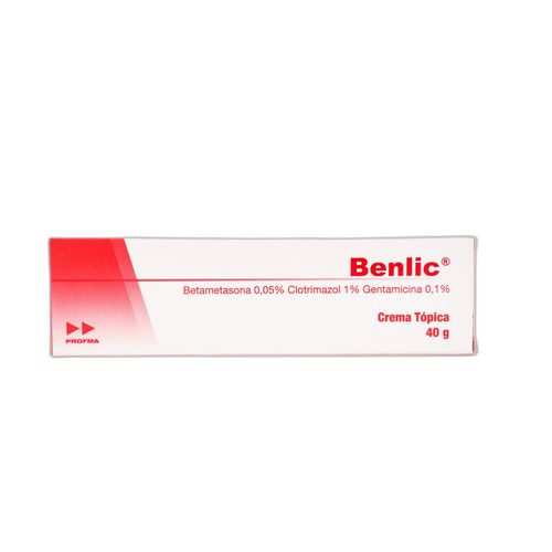 Benlic 0.05%-1%-0.1% Crema Tópica Tubo X 40 Gr Profma