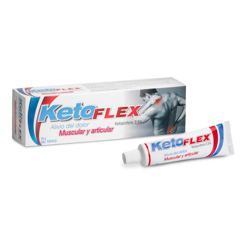 Ketoflex Ketoprofeno 2.5% Tubo X 50 Gr Gel Vitalis