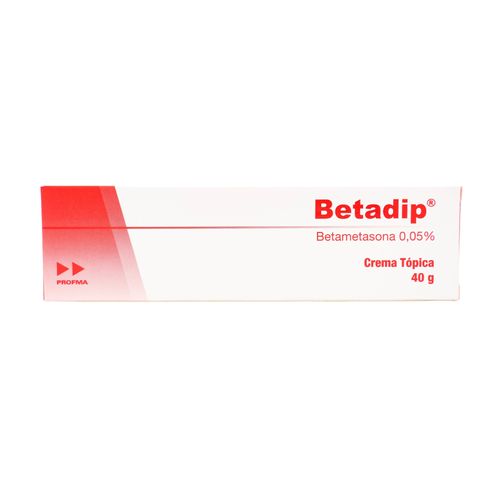 Betadip Crema Tópica Betametasona Dipropionato 0.05% Tubo X 40 Gr Profma