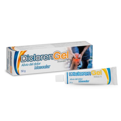 Dicloren Diclofenaco 1% Tubo X 50 Gr Gel Vitalis