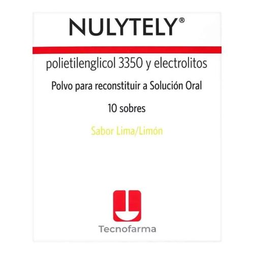Nulytely Lima/Limon Polvo Para Reconstituir X 10 Sobres